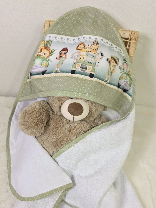 Toalha com capuz Safári