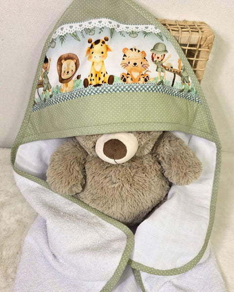 Toalha com capuz Animais