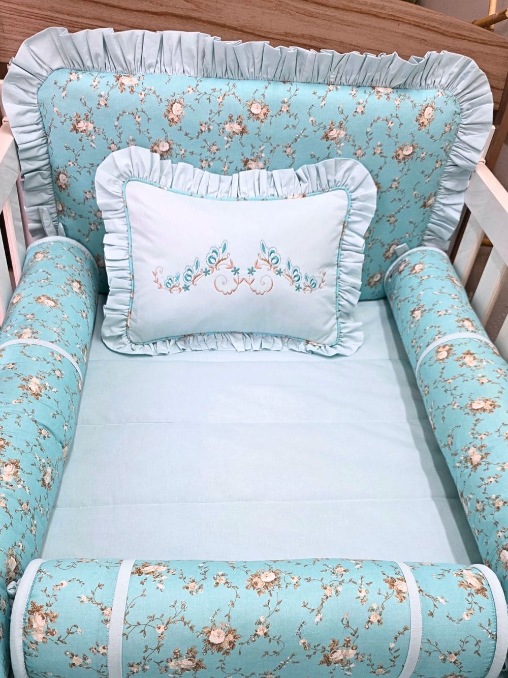 Kit Berço Encanto Floral