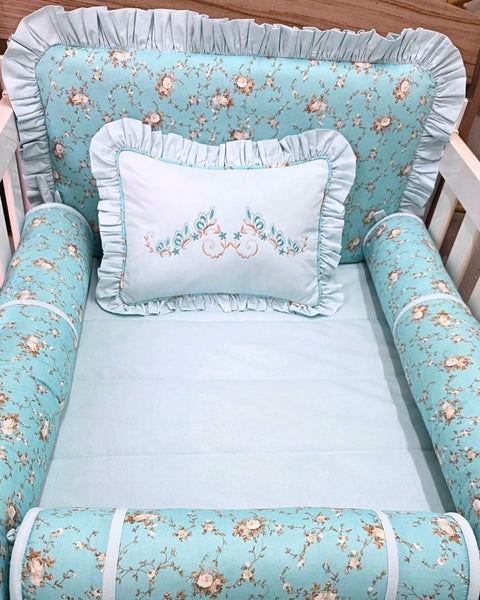 Kit Berço Encanto Floral