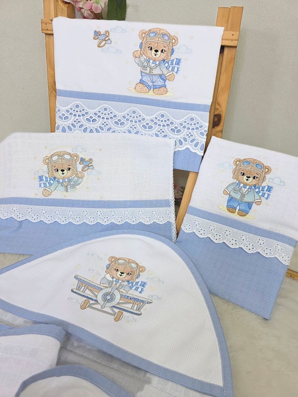 Kit Materno - Ursinho Aviador