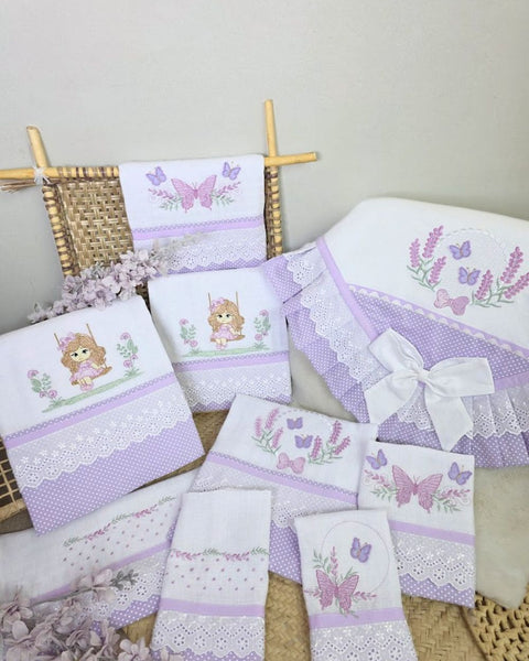 Kit Materno - Menina e borboletas