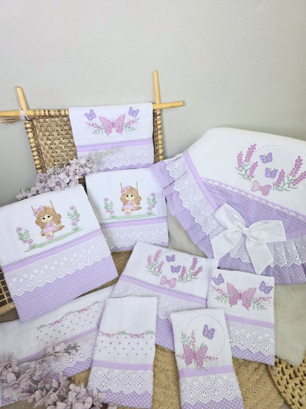 Kit Materno - Menina e borboletas