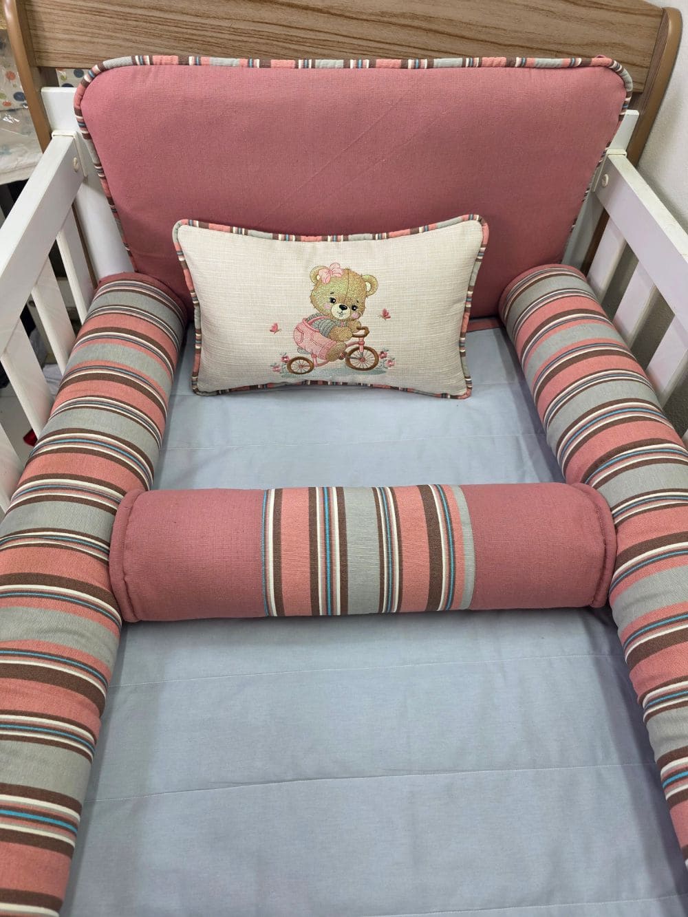 Kit Berço Ursinha na Bicicleta