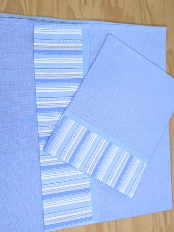 Leçol de Berço Azul