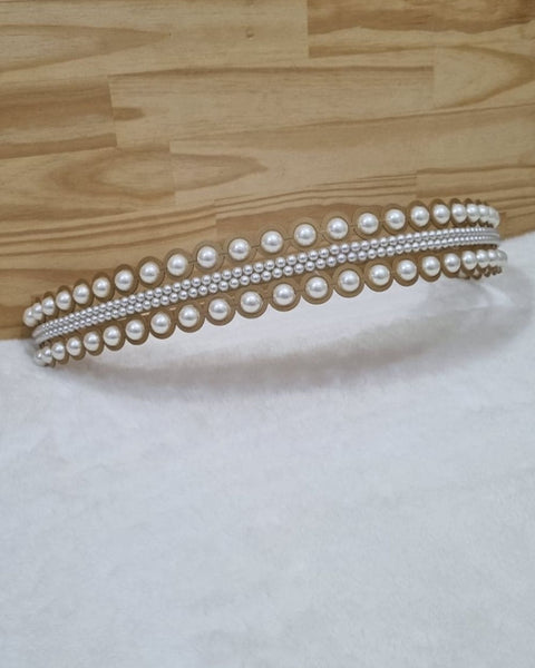 Dossel Dourado com perolas