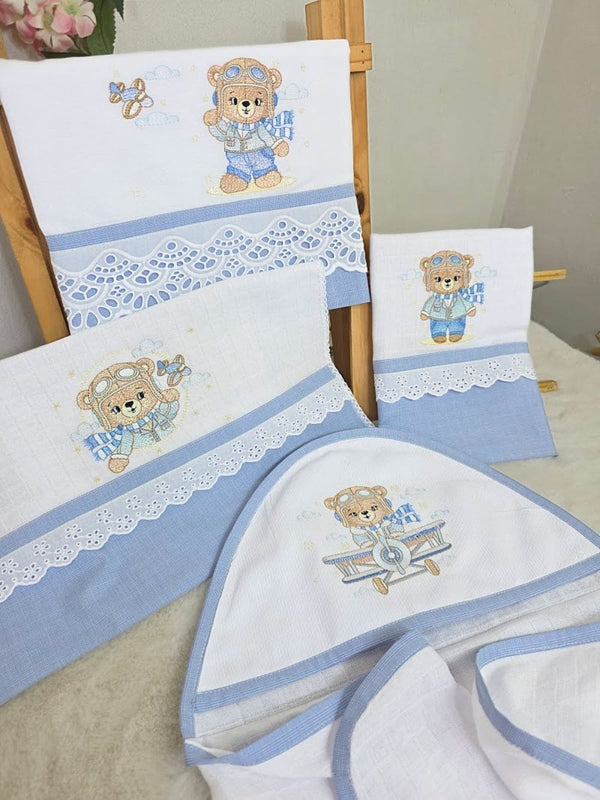 Kit Materno - Ursinho Aviador