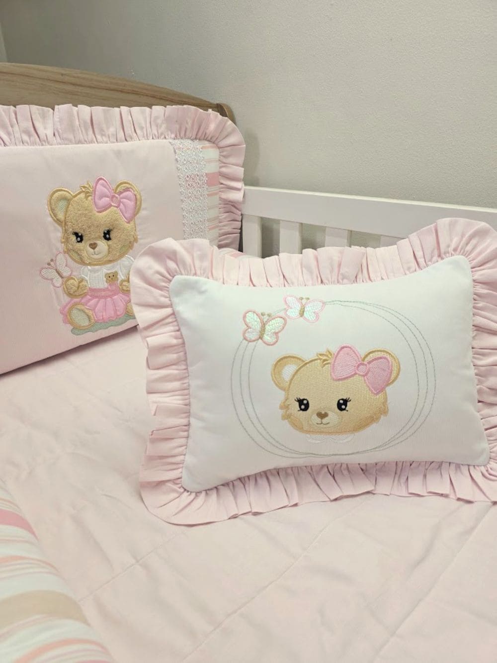 Kit Berço Ursinha e a Borboleta