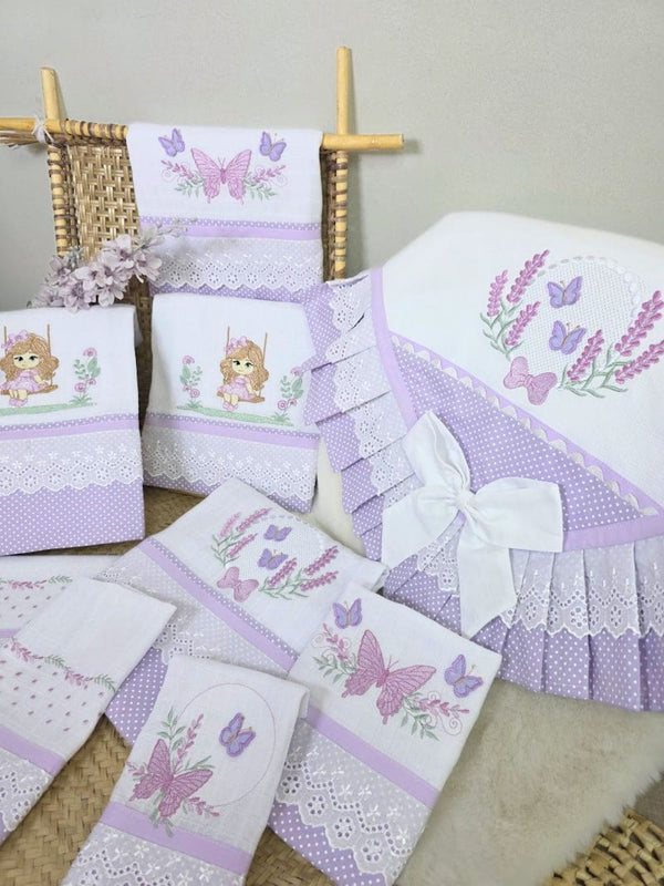 Kit Materno - Menina e borboletas