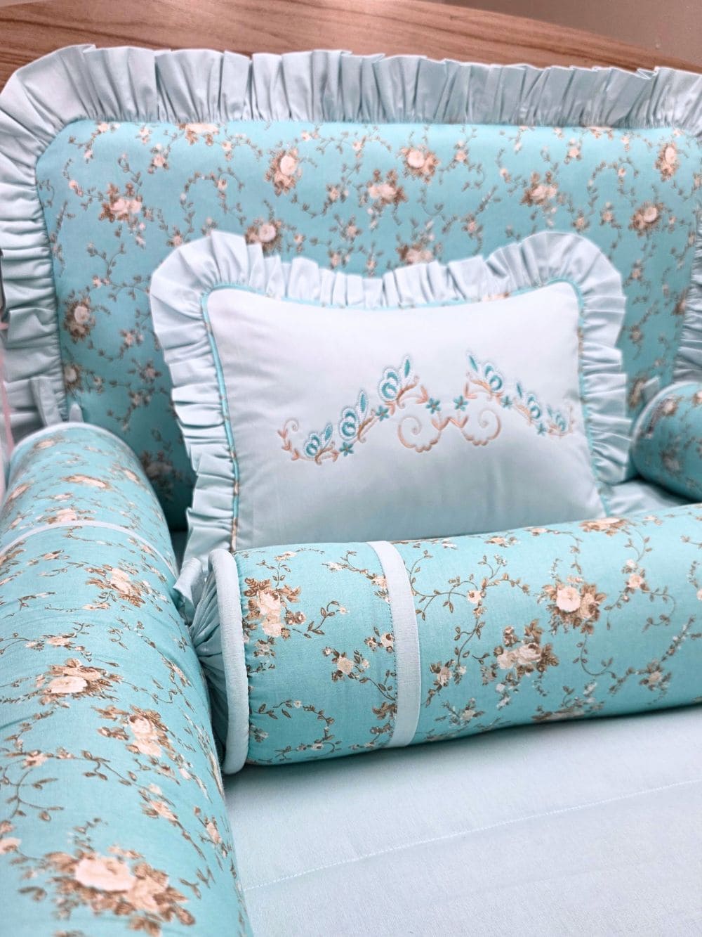 Kit Berço Encanto Floral