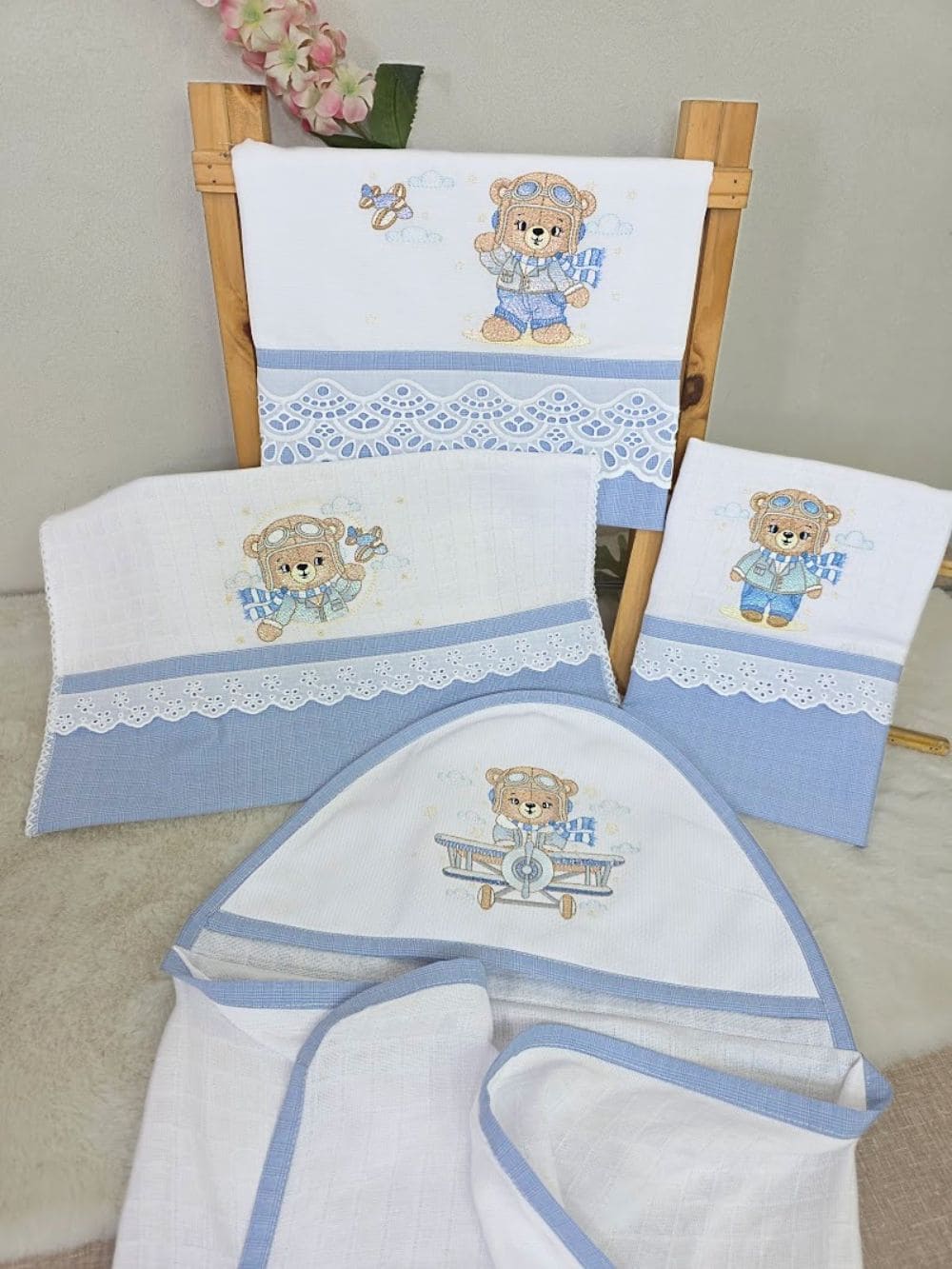 Kit Materno - Ursinho Aviador