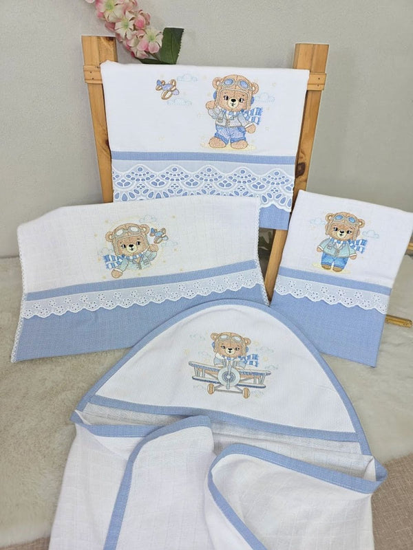 Kit Materno - Ursinho Aviador