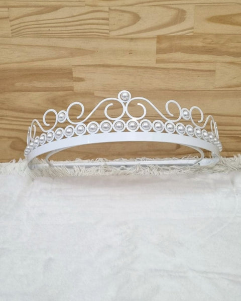 Dossel Branco com Perolas