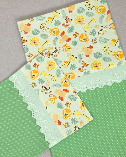 Lençol de Berço Safari