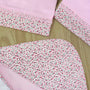 Kit Toalha e fraldas Floral