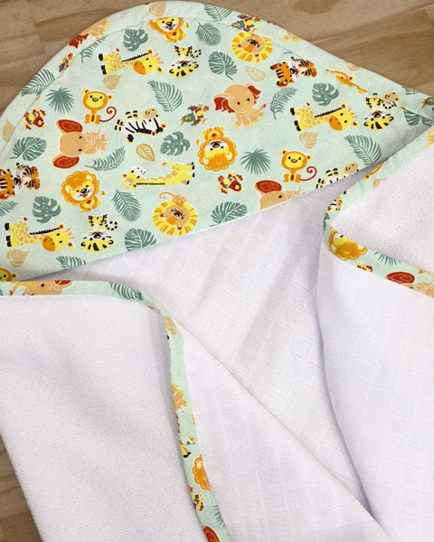 Toalha com capuz Safari