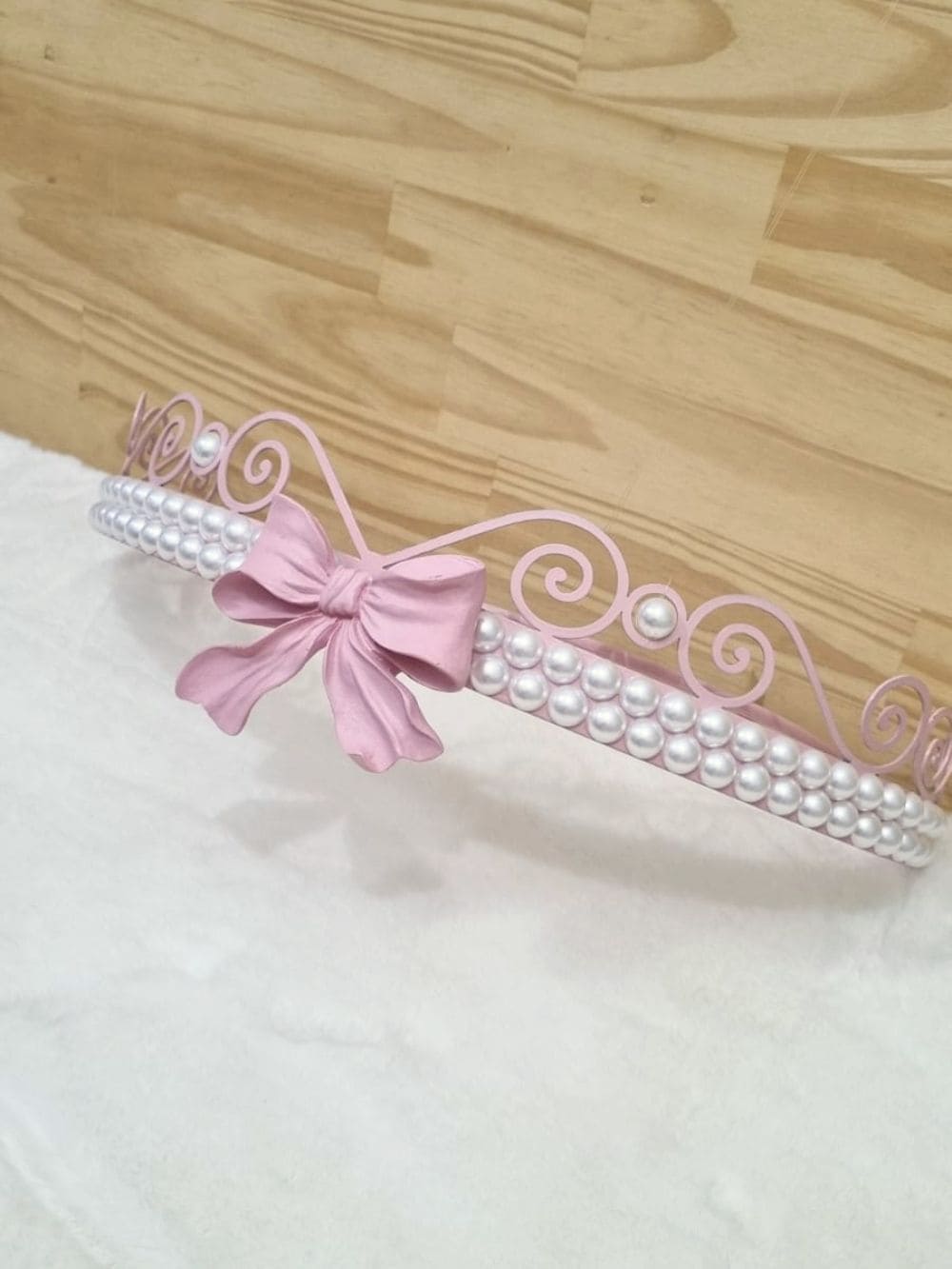 Dossel com Laço e perolas